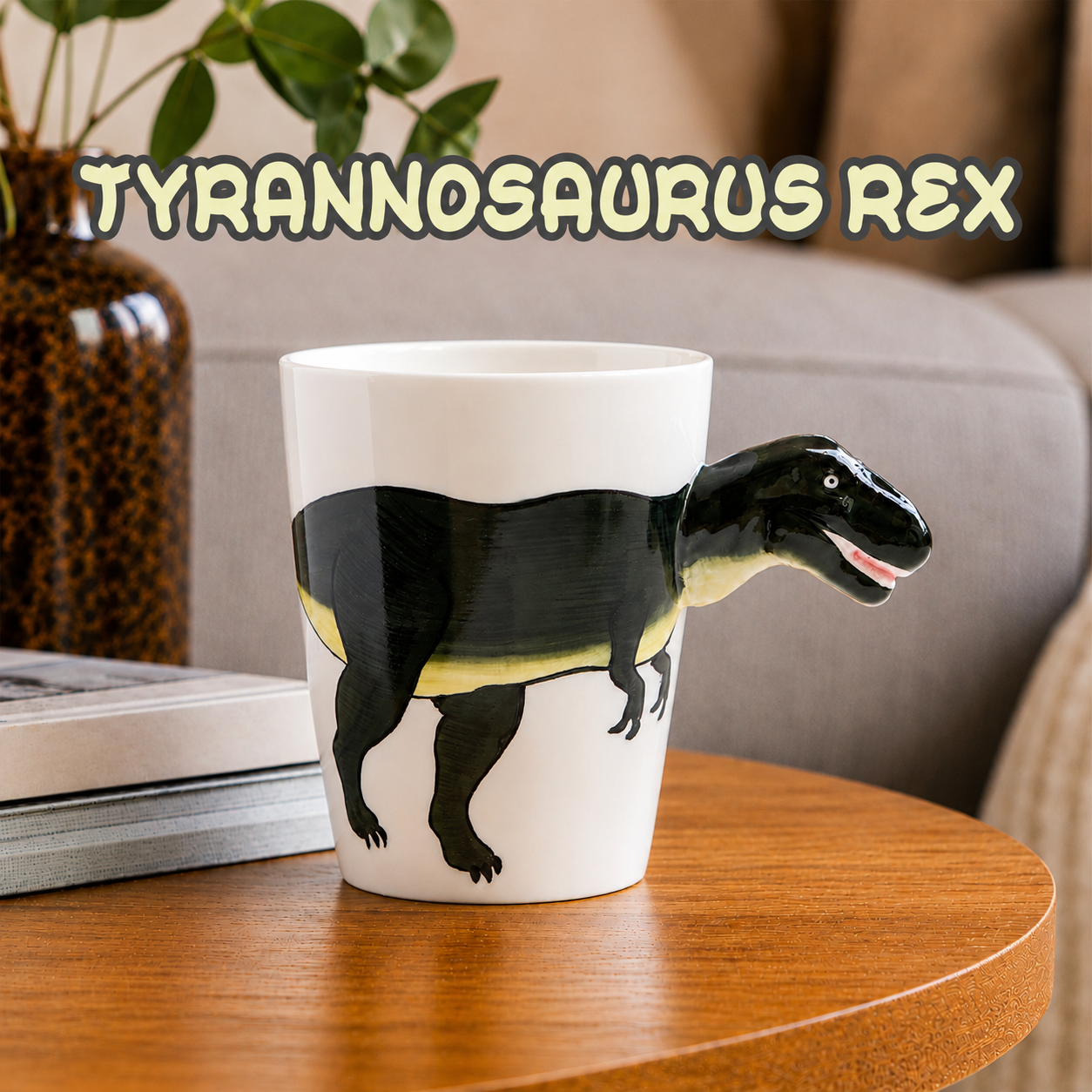 Handcrafted Dino Mugs