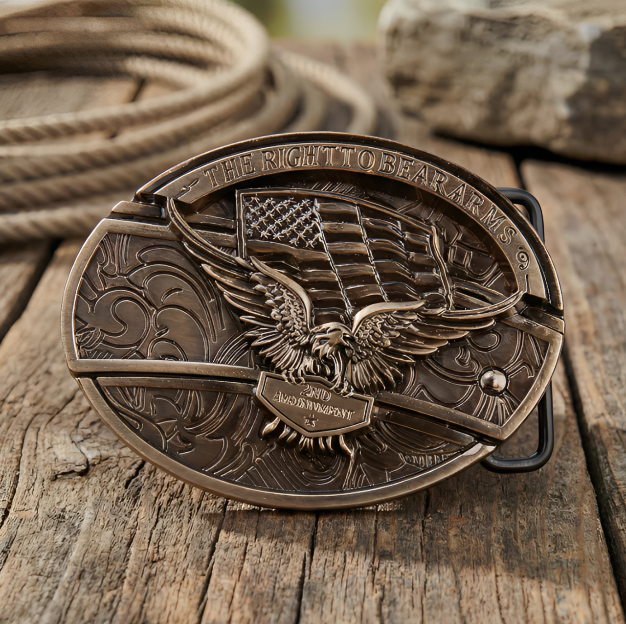 TrueFolk - Steel Edged Belt Buckle