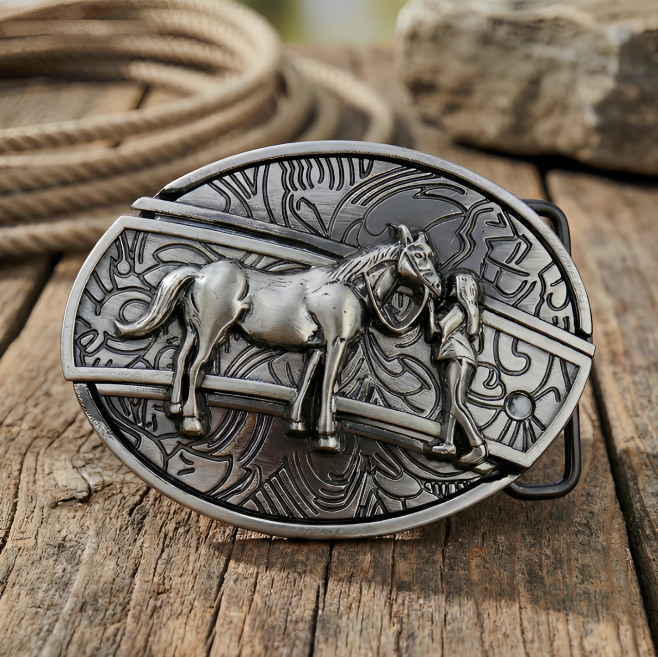 TrueFolk - Steel Edged Belt Buckle