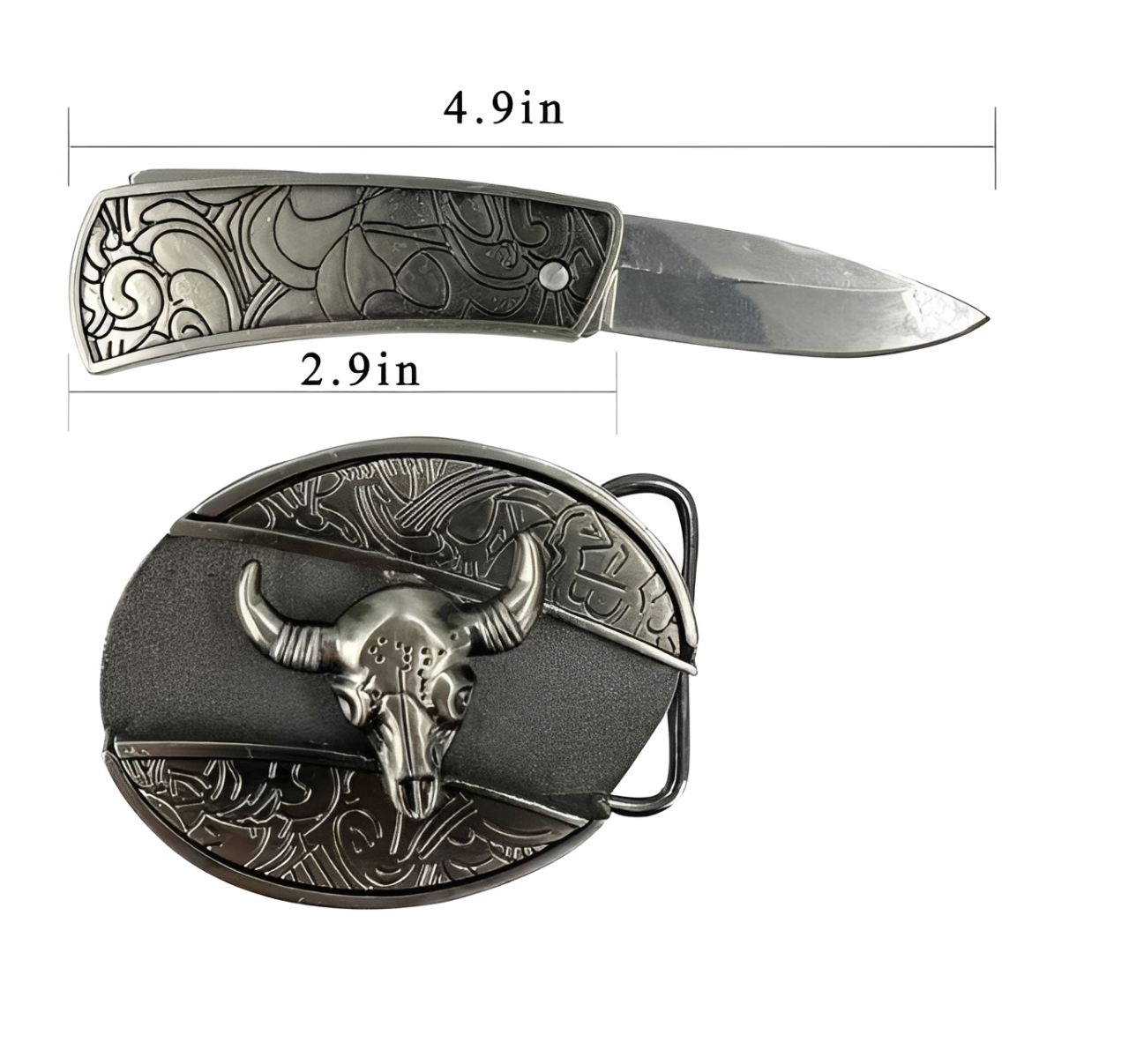 TrueFolk - Steel Edged Belt Buckle