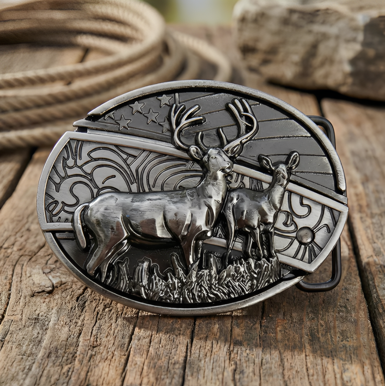 TrueFolk - Steel Edged Belt Buckle